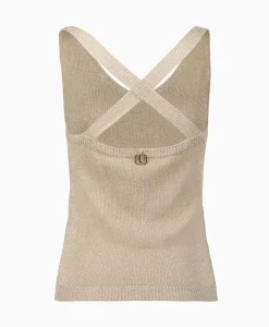 Top Maglia Chiusa S/M Canotta Lux Goud^Liu Jo
