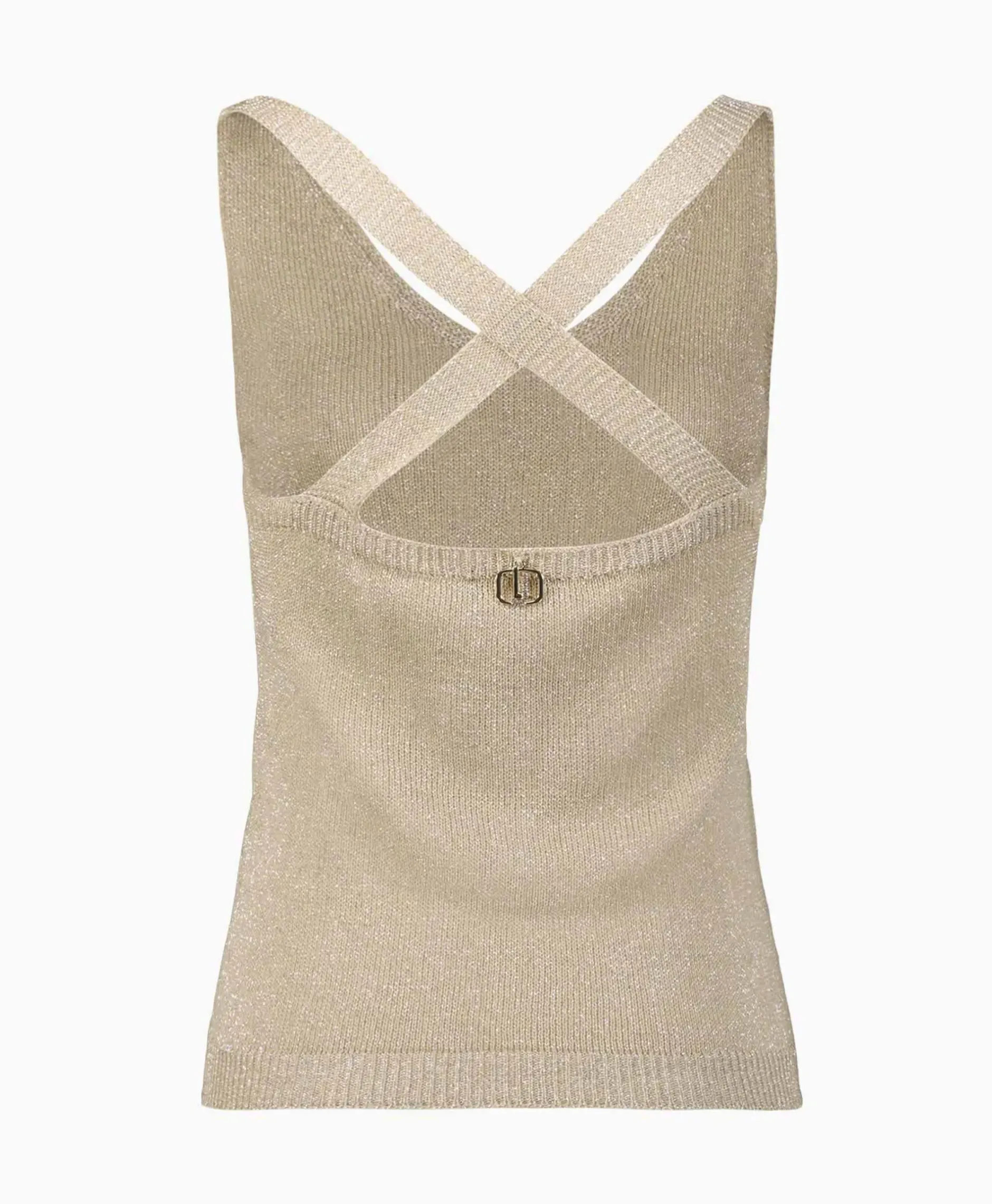 Top Maglia Chiusa S/M Canotta Lux Goud^Liu Jo