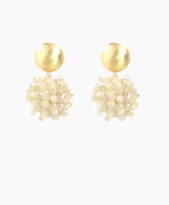 Oorbellen Ce Gb Globe S Double Ston Zalm^Lott. Gioielli Sale