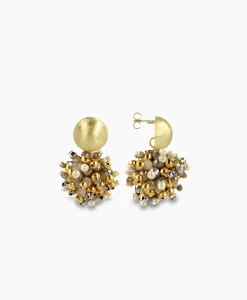 Oorbellen Ce Gb Globe S Double Stones Grijs^Lott. Gioielli New