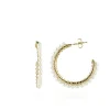 Oorbellen Cl Hoop With Pear Off White^Lott. Gioielli Outlet