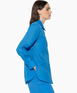 Blouse 298331/3500-0 Blauw^Luisa Cerano Best