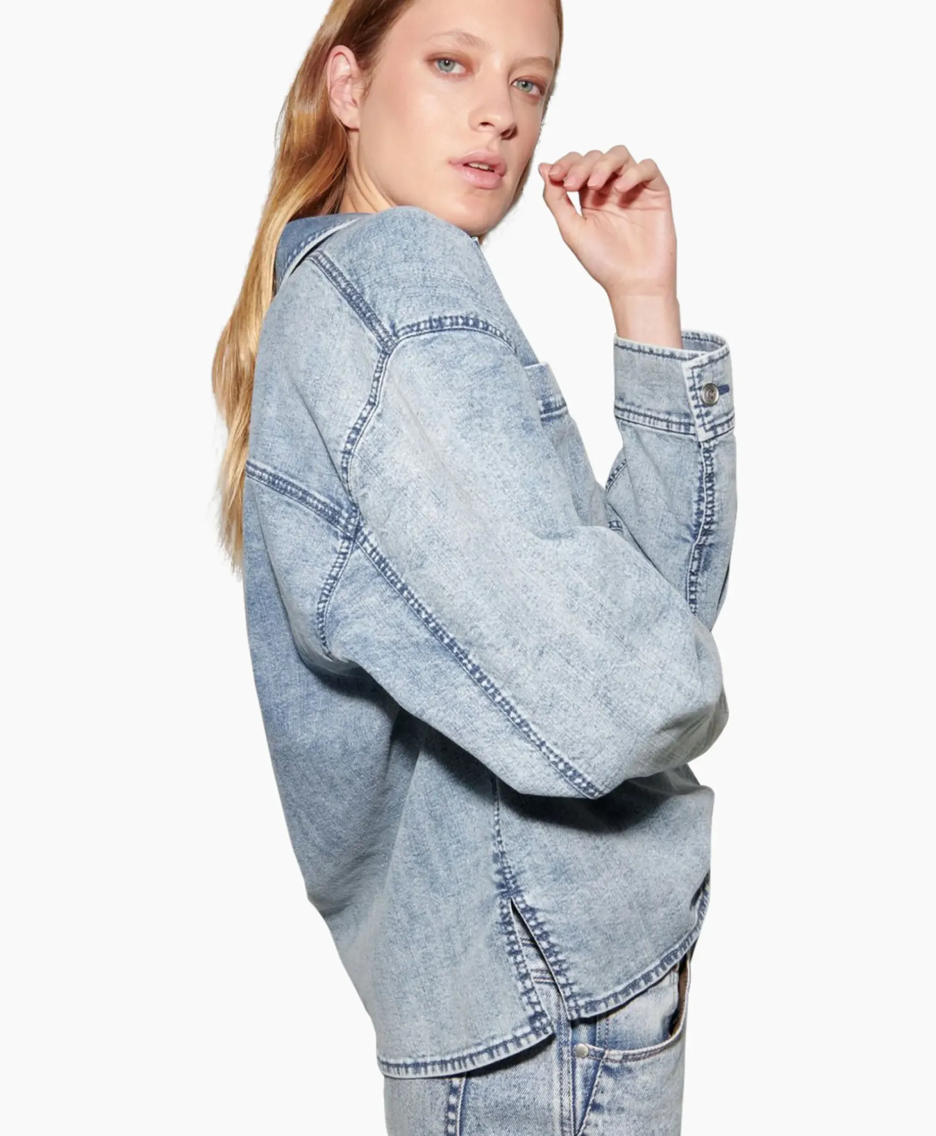 Blouse 298424/3474-0 Blauw^Luisa Cerano New
