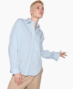 Blouse 298442/3600-0 Blauw Dessin^Luisa Cerano Outlet