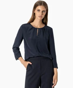 Blouse 297504/3597-0 Donker Blauw^Luisa Cerano Online