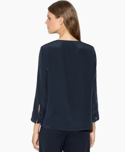 Blouse 297504/3597-0 Donker Blauw^Luisa Cerano Online