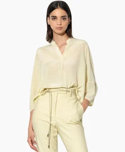 Blouse 298445/3597-0 Geel^Luisa Cerano Online