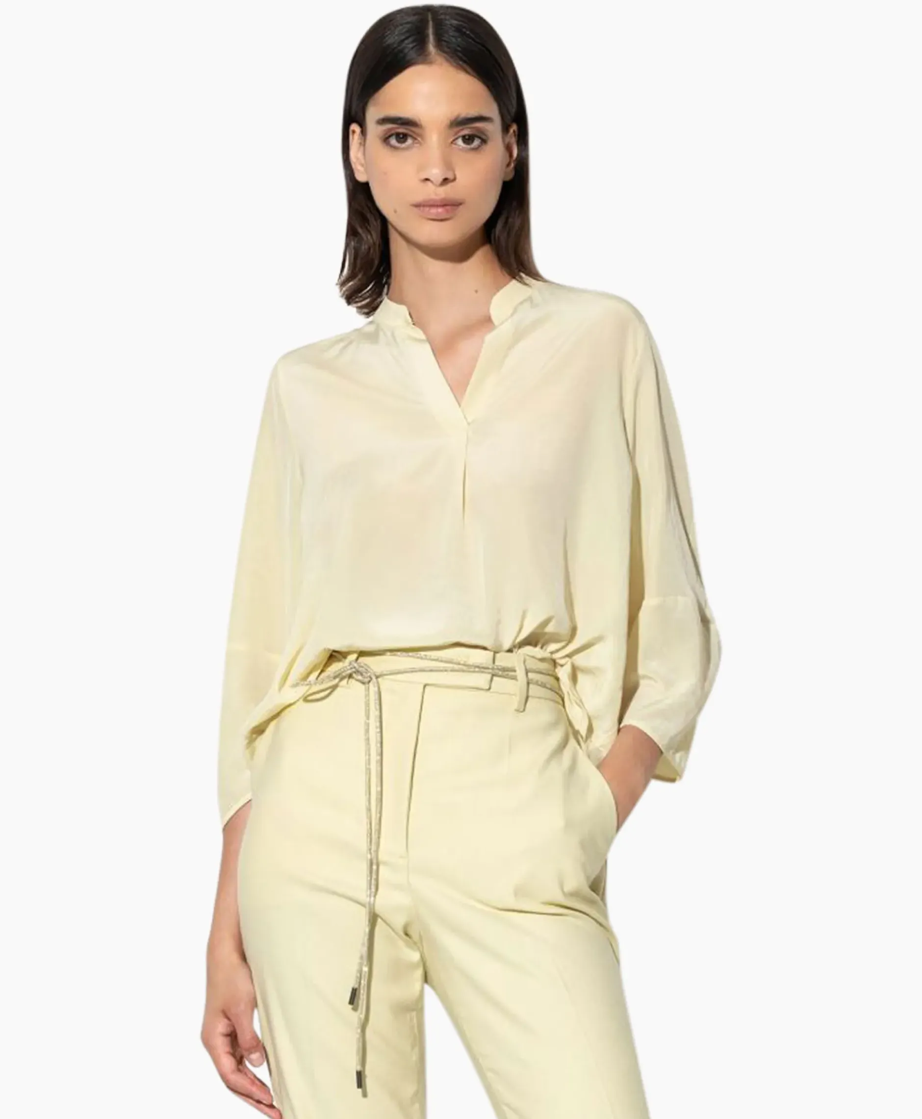 Blouse 298445/3597-0 Geel^Luisa Cerano Online