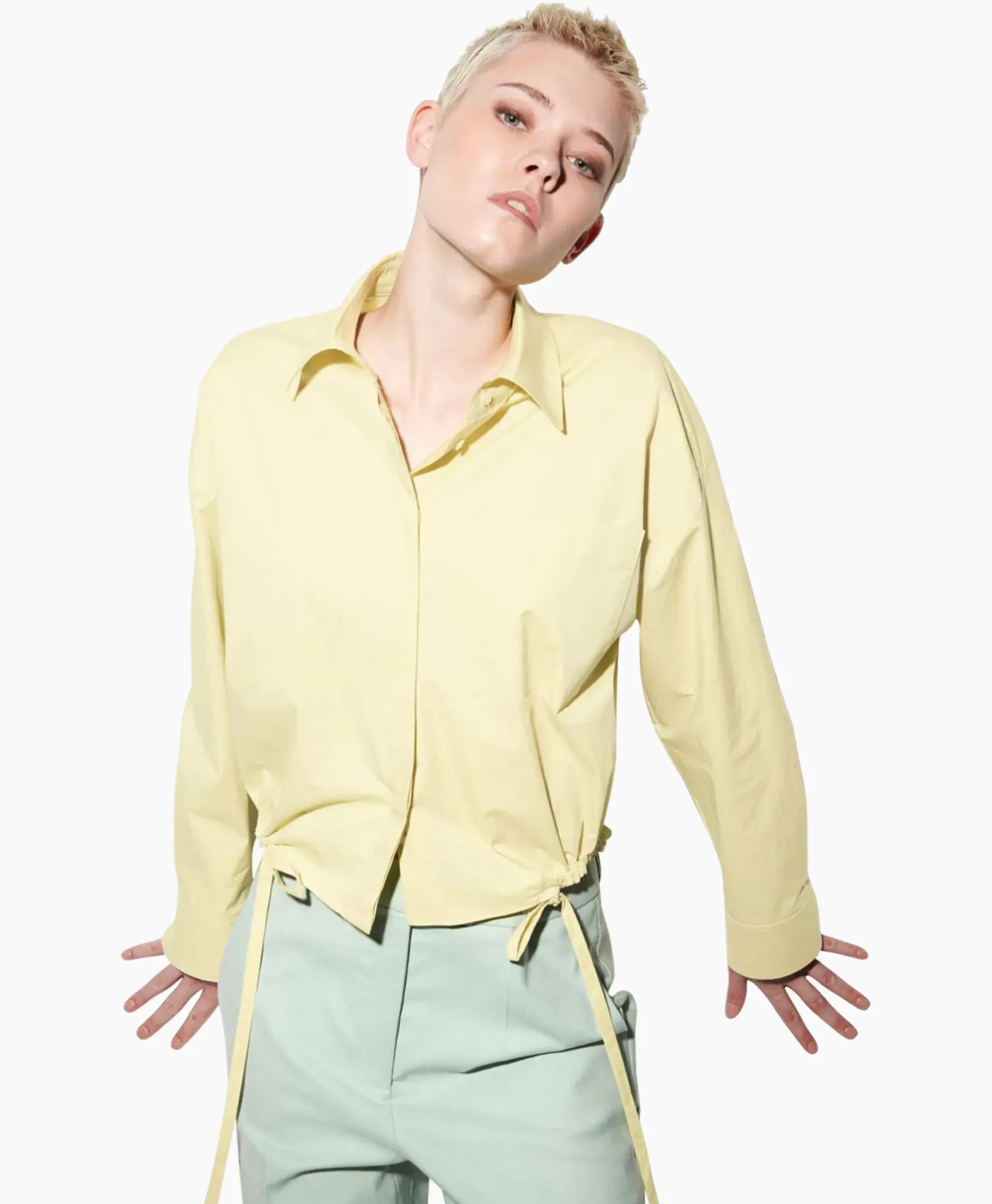Blouse 298421/3384-0 Geel^Luisa Cerano Outlet