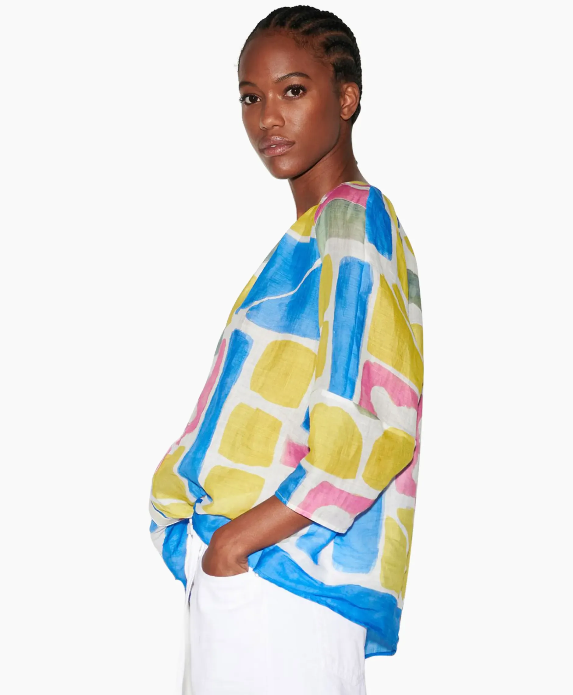 Blouse 298376/3625-0 Off White^Luisa Cerano