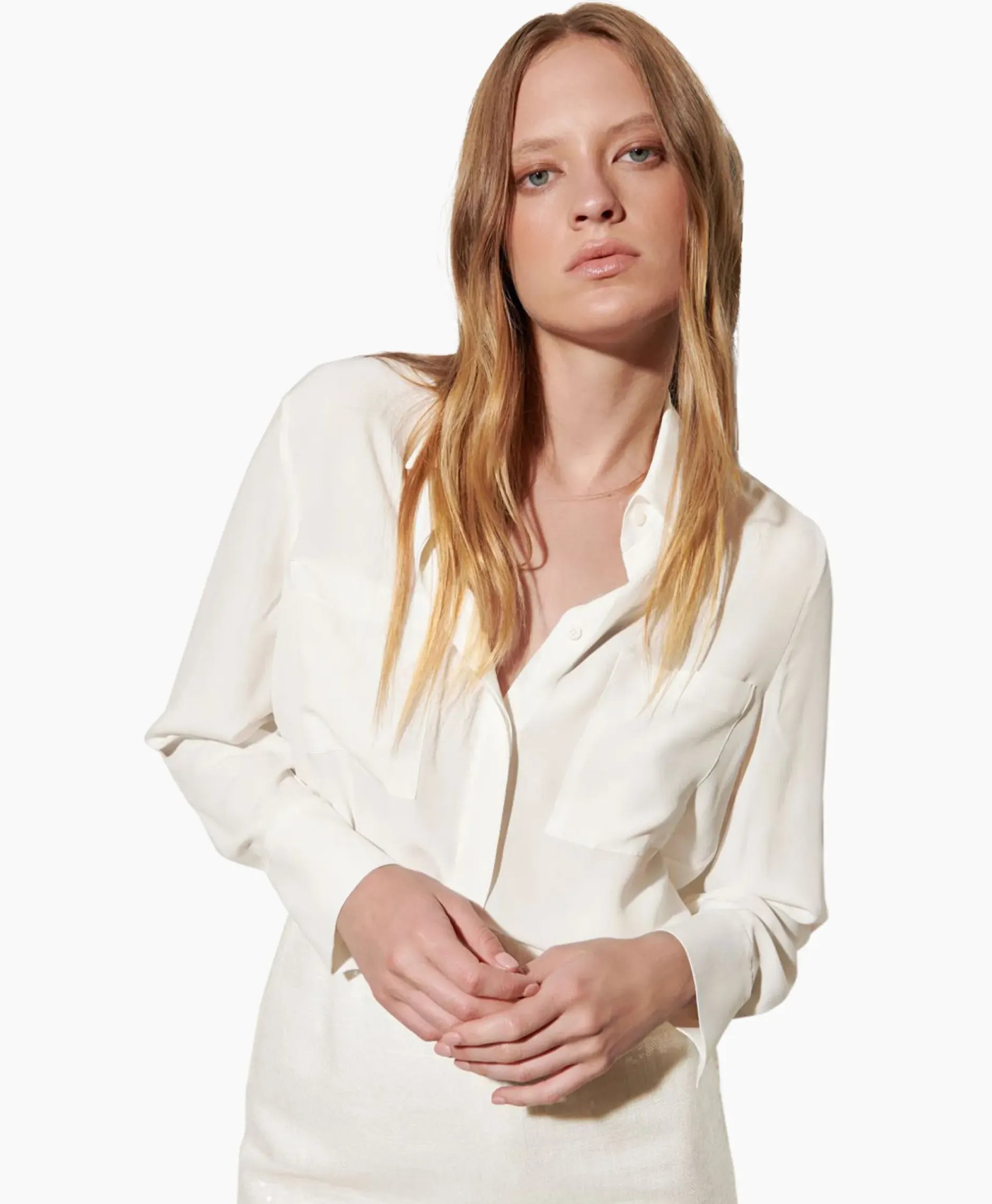 Blouse 298401/2179-0 Off White^Luisa Cerano Clearance