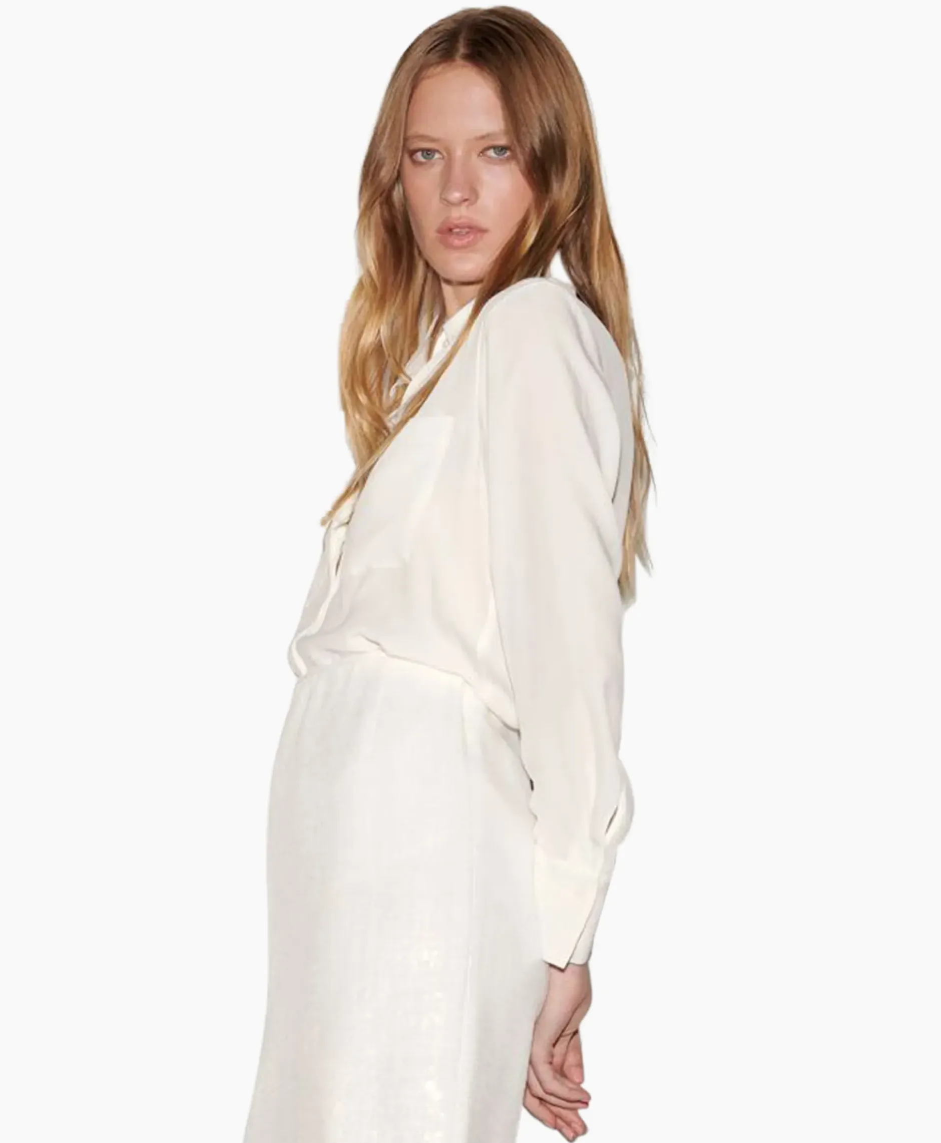Blouse 298401/2179-0 Off White^Luisa Cerano Clearance