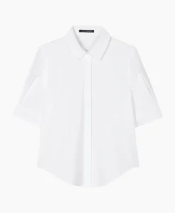 Blouse 298431/3342-0 Wit^Luisa Cerano Clearance