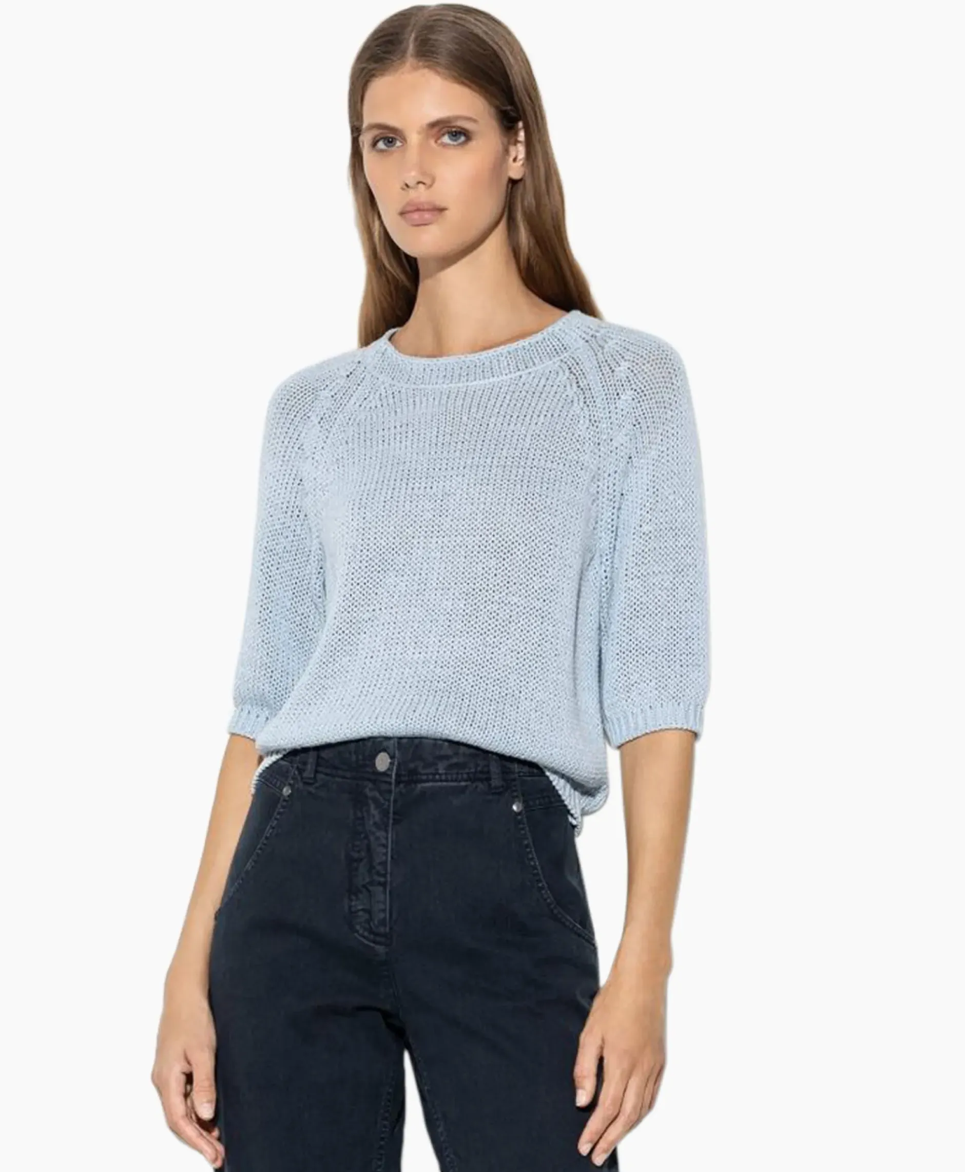 Gebreide Trui 198405/5894-0 Licht Blauw^Luisa Cerano Sale