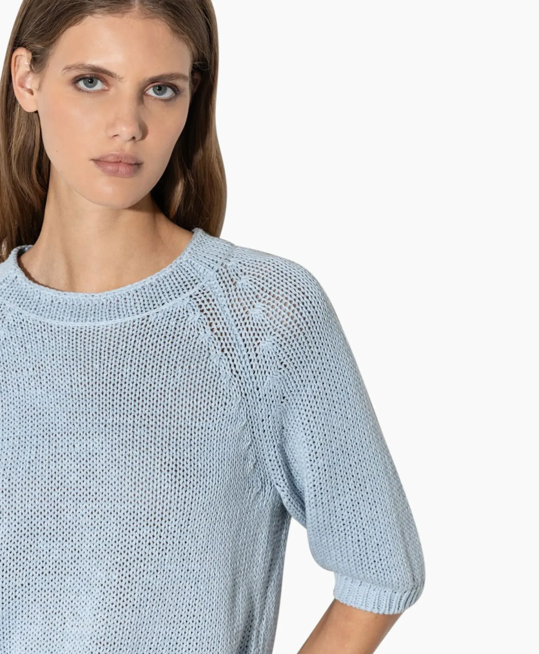 Gebreide Trui 198405/5894-0 Licht Blauw^Luisa Cerano Sale