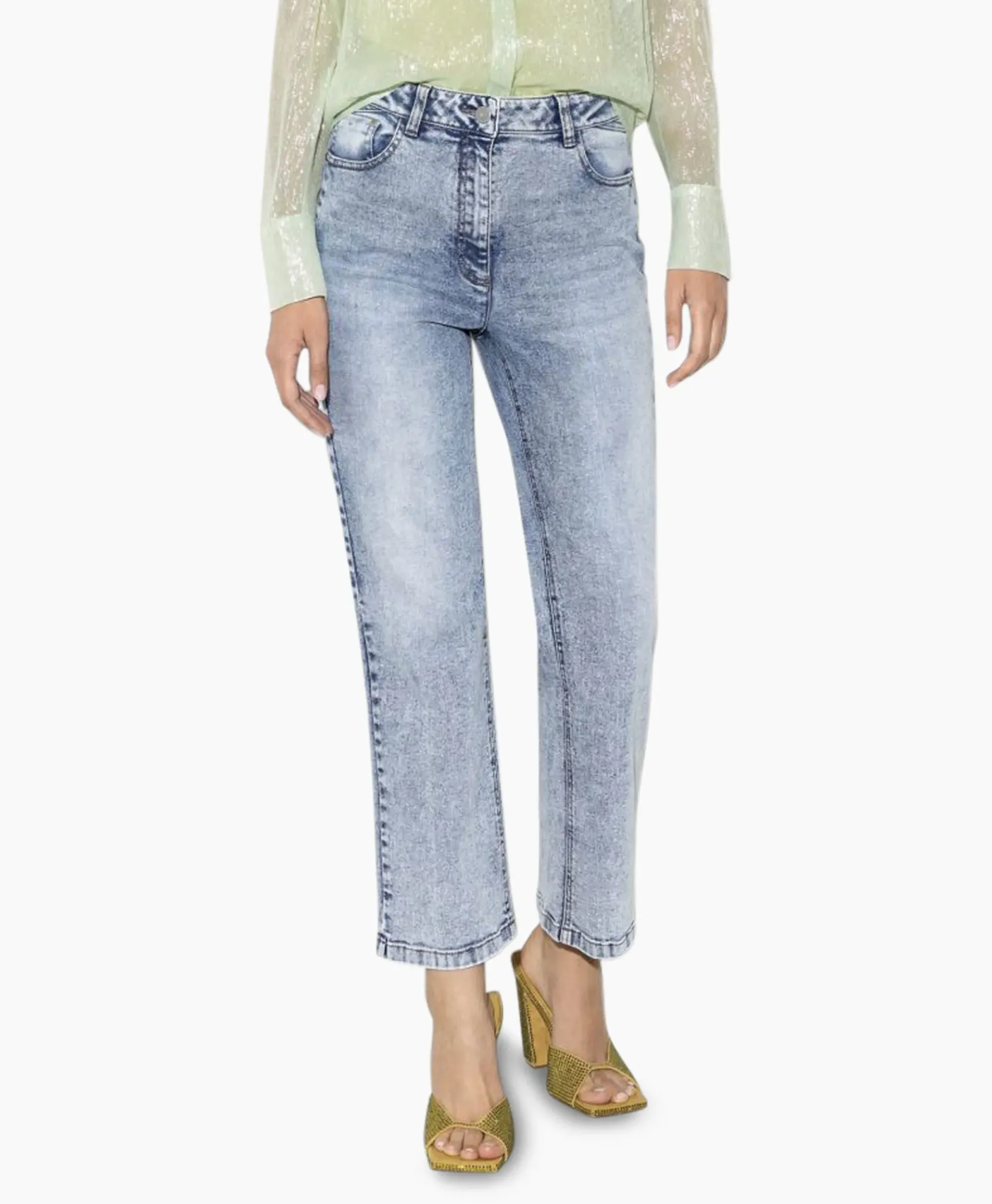 Jeans 698629/3613-0 Blauw^Luisa Cerano Outlet