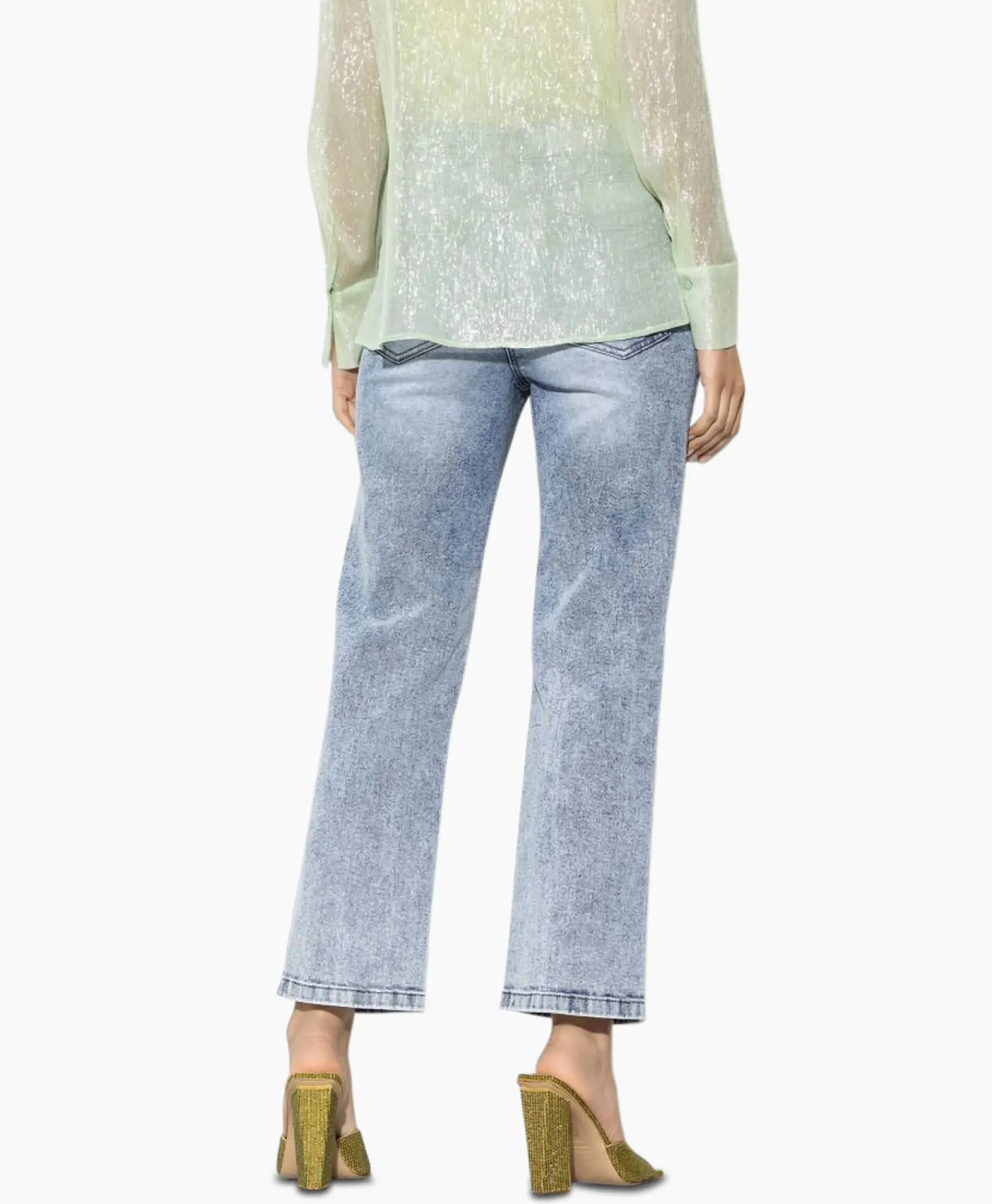 Jeans 698629/3613-0 Blauw^Luisa Cerano Outlet