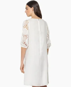 Jurk 798504/3500-0 Off White^Luisa Cerano Hot