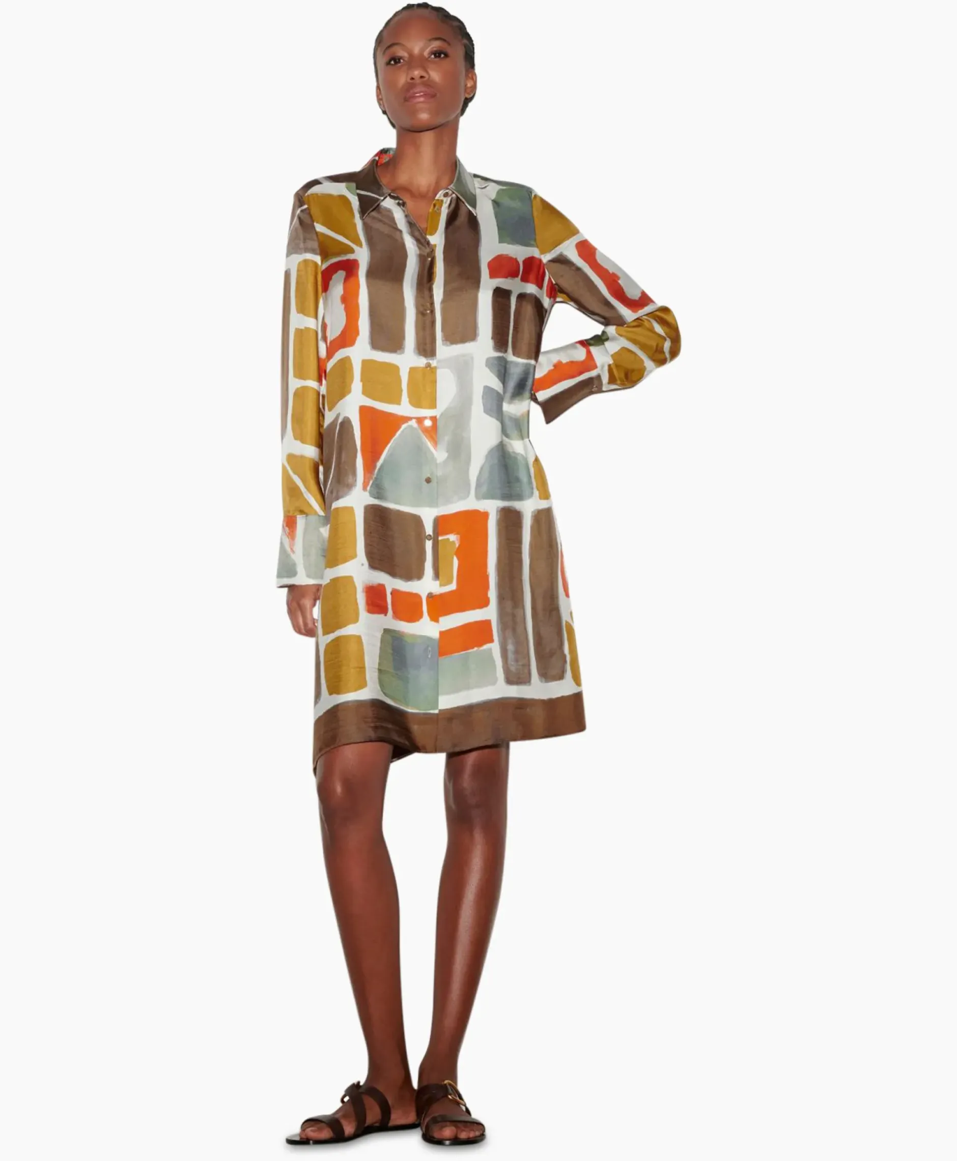 Midi Jurk 798495/3626-0 Diverse^Luisa Cerano Sale