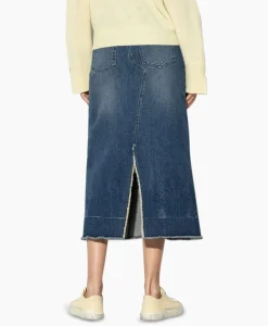 Midi Rok 598227/3388-0 Donker Blauw^Luisa Cerano Online