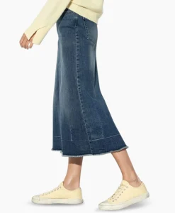 Midi Rok 598227/3388-0 Donker Blauw^Luisa Cerano Online