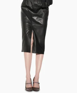 Midi Rok 598226/9806-0 Zwart Dessin^Luisa Cerano New