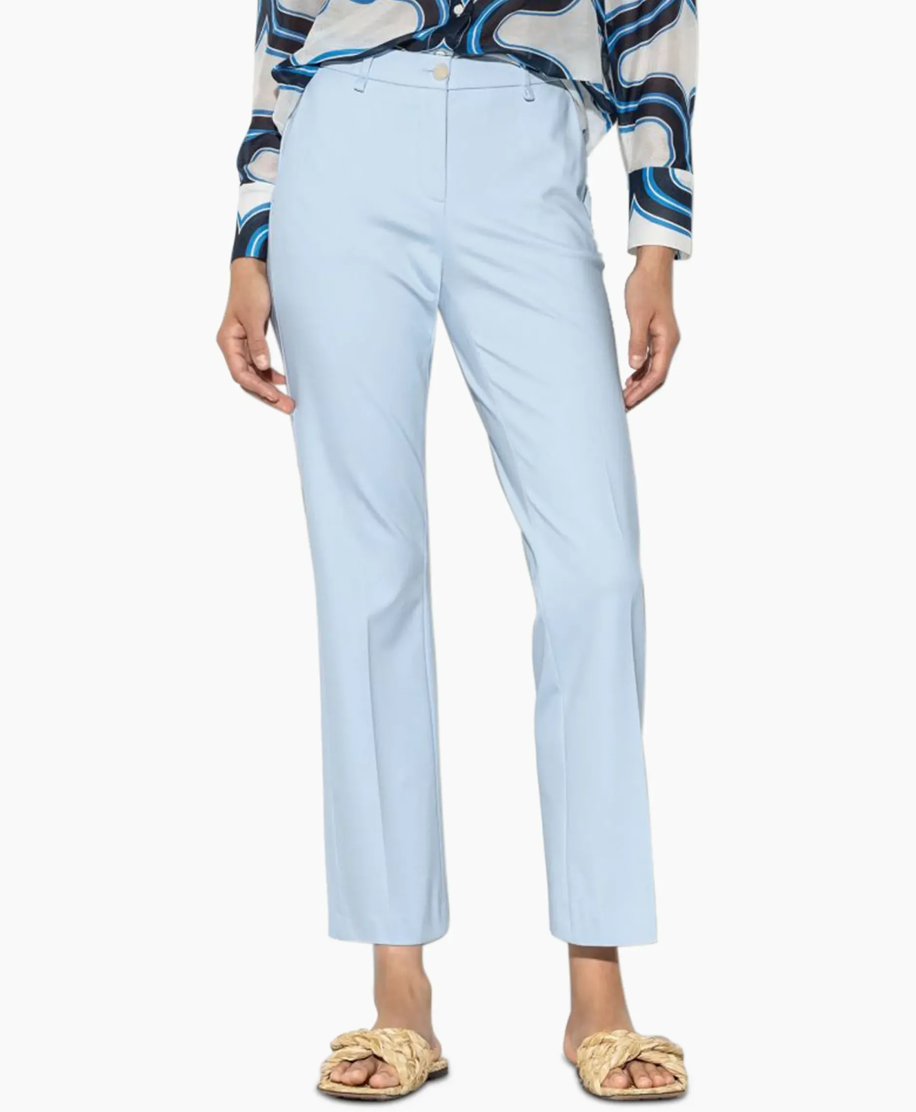 Pantalon 698644/3289-0 Licht Blauw^Luisa Cerano Discount