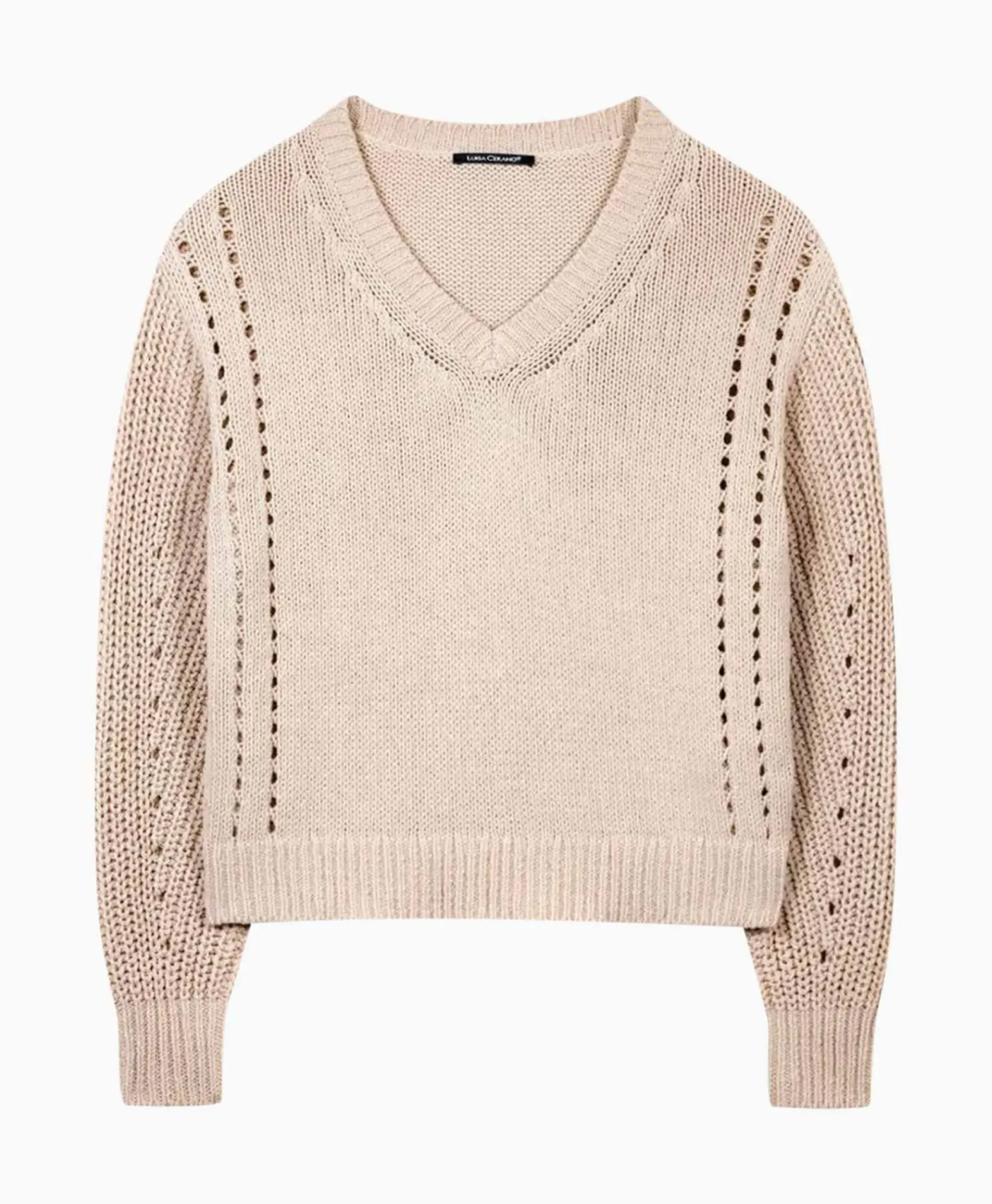 Pullover 198402/5323-0 Beige^Luisa Cerano Discount