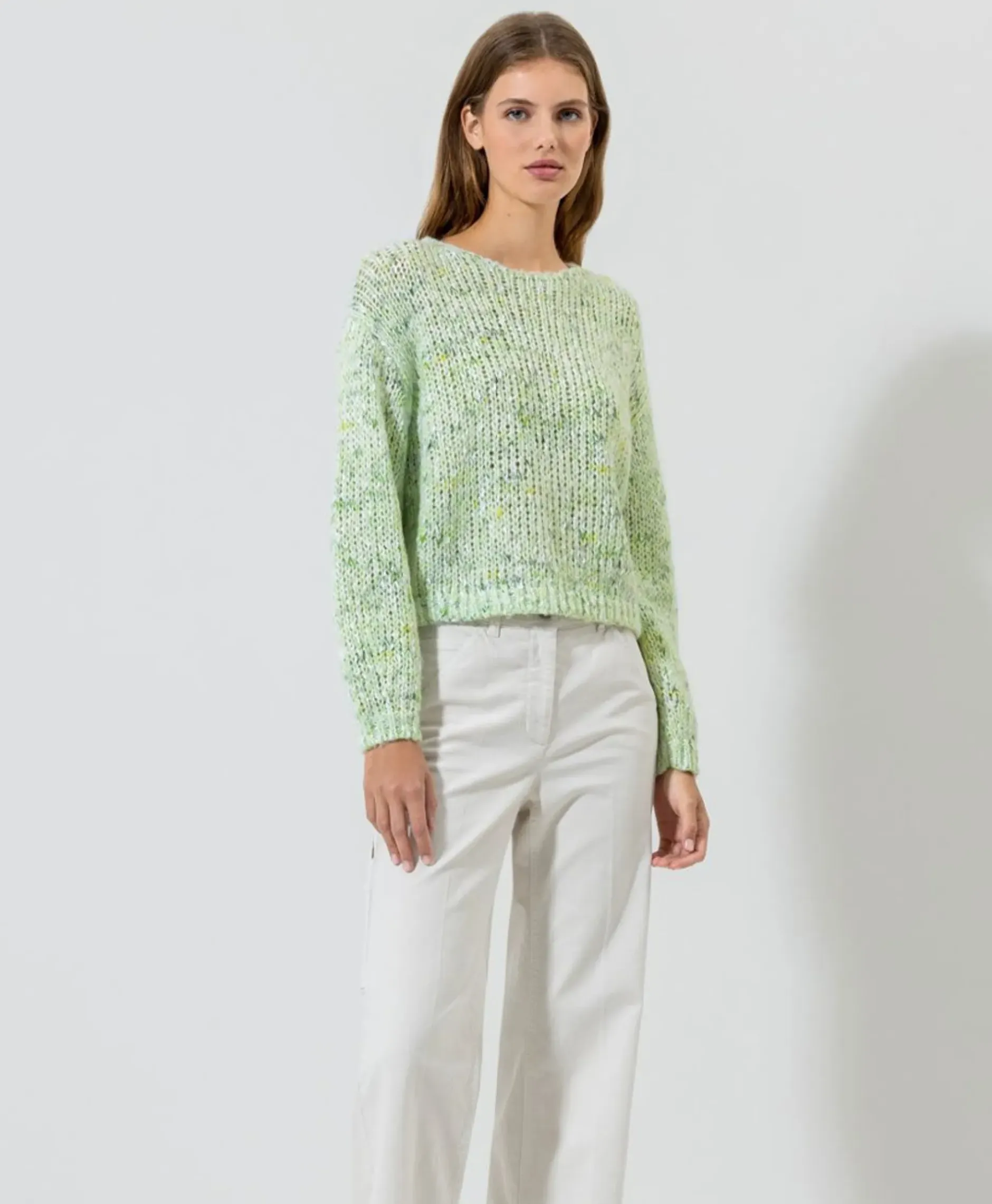 Pullover 178188/5316-0 Groen^Luisa Cerano Discount