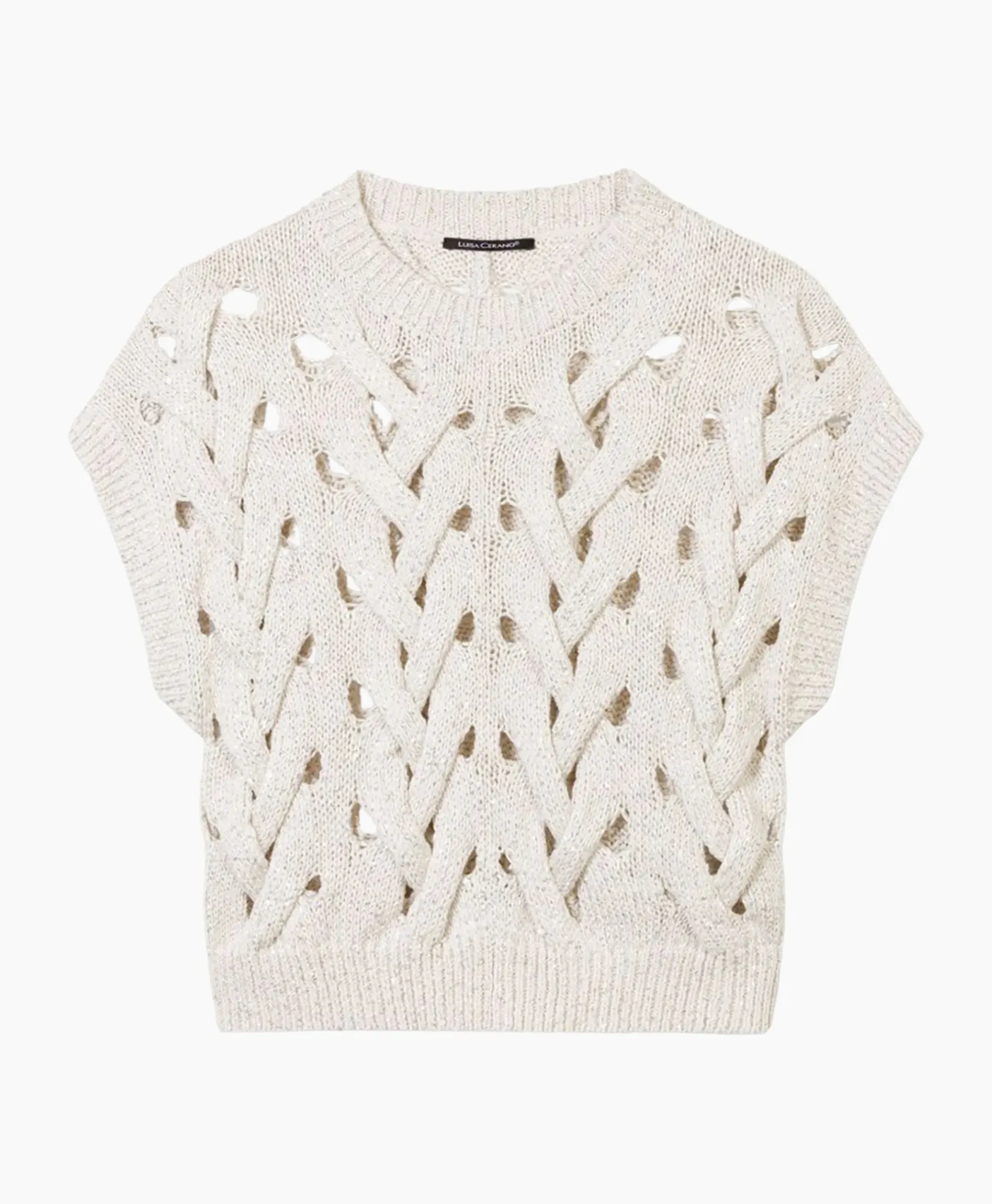 Pullover 198389/5894-0 Off White^Luisa Cerano Clearance