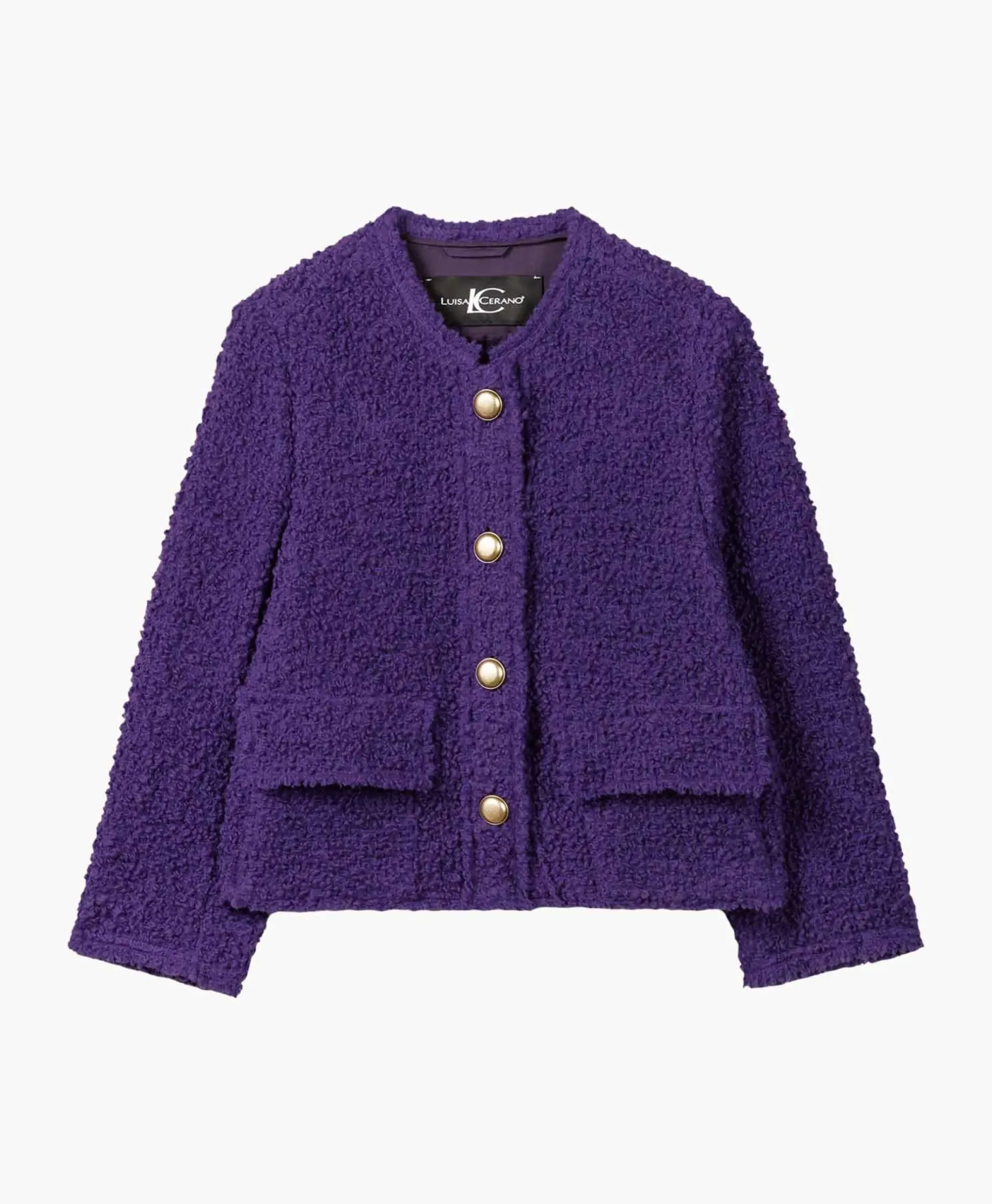 Sweater 488359/3524-0 Paars^Luisa Cerano Online