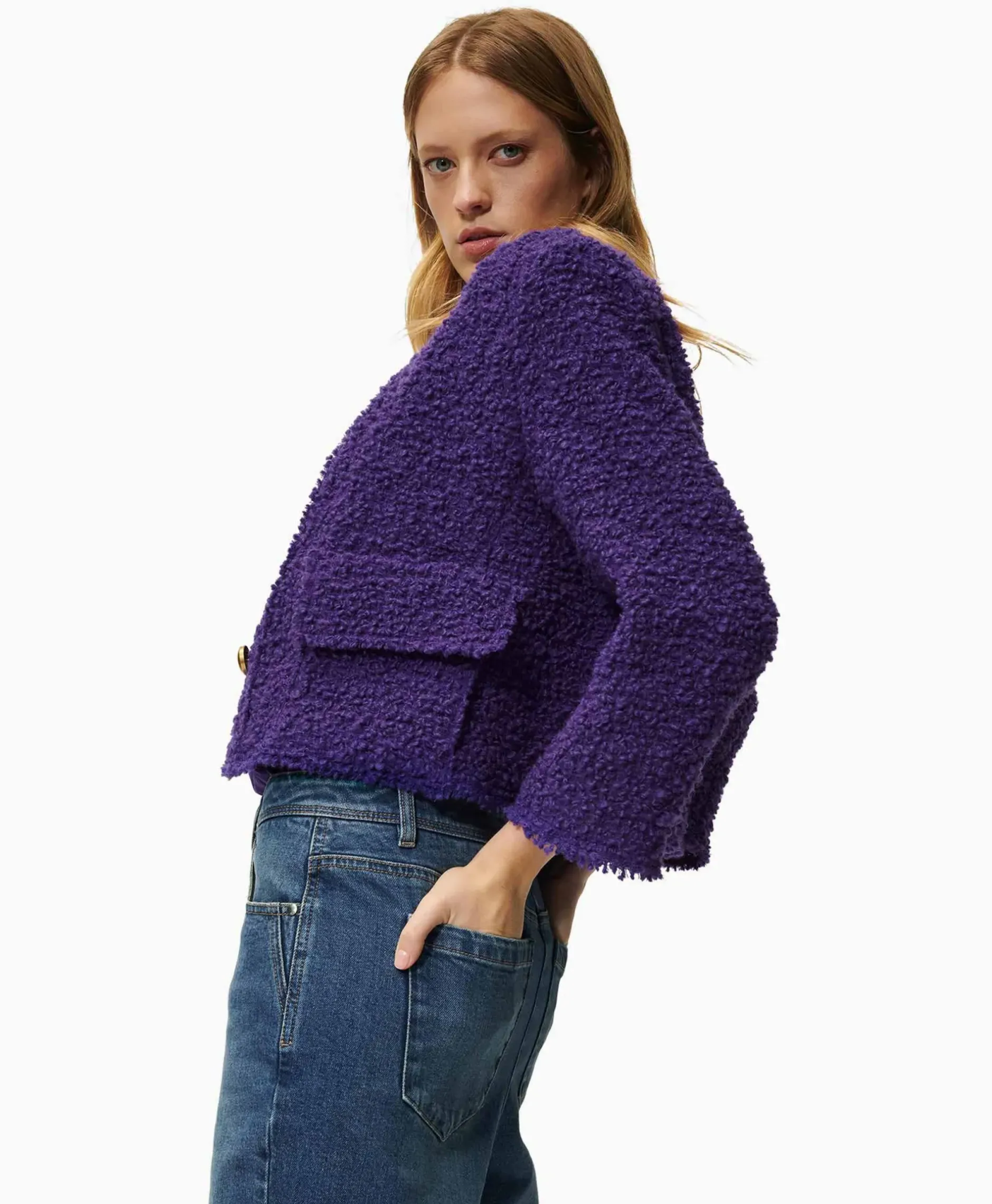 Sweater 488359/3524-0 Paars^Luisa Cerano Online