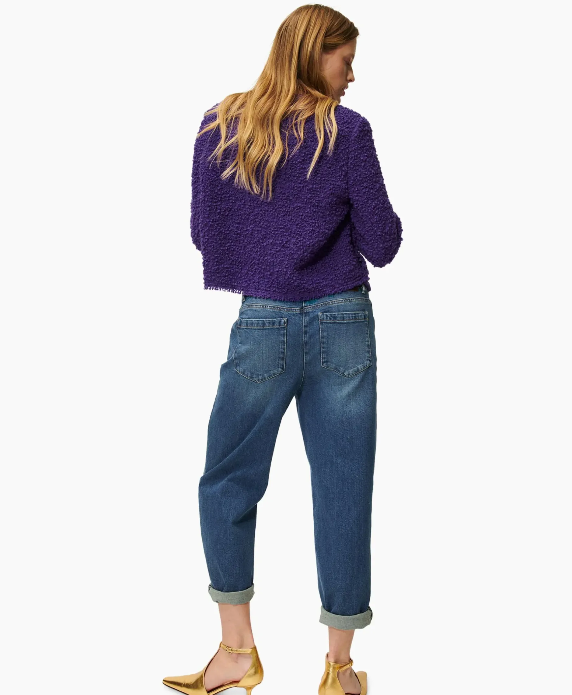 Sweater 488359/3524-0 Paars^Luisa Cerano Online