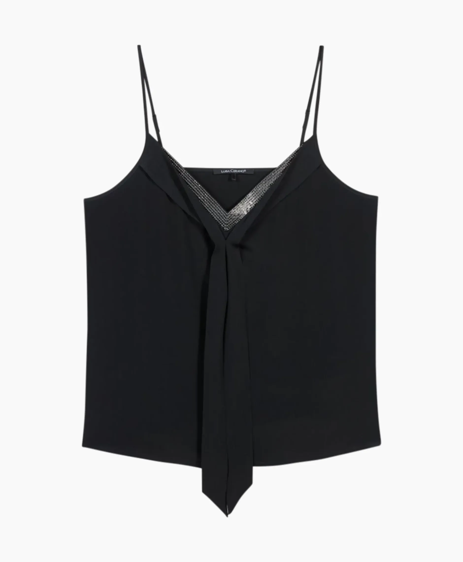 Top 398111/2179-0 Zwart Dessin^Luisa Cerano Clearance