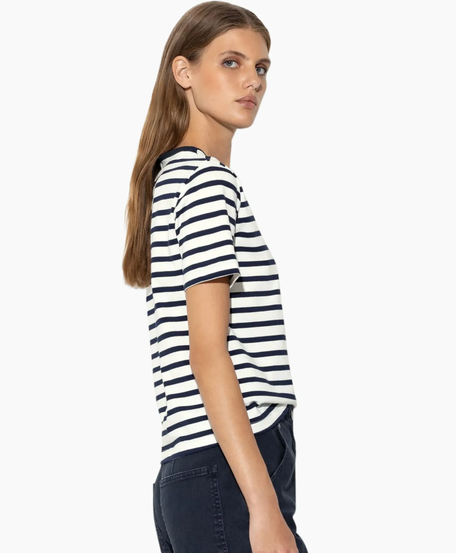 T-Shirt Korte Mouw 398145/7800-0 Off White^Luisa Cerano Best