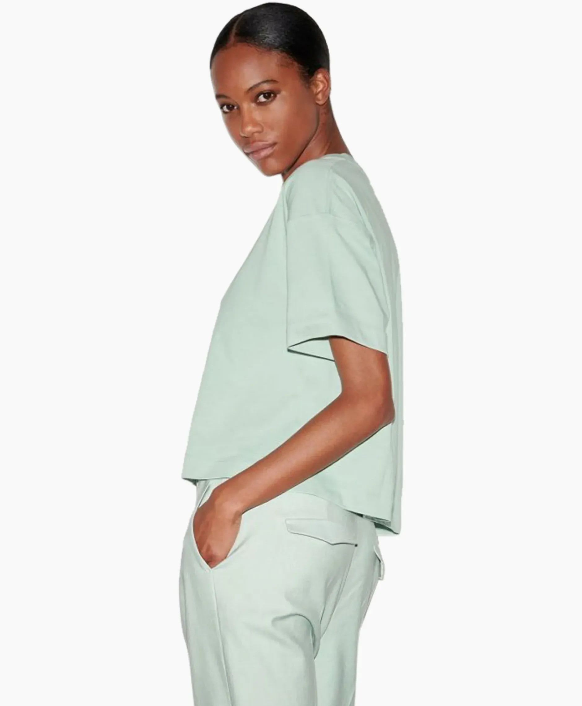 T-Shirt Korte Mouw 398121/7800-0 Mint^Luisa Cerano Clearance