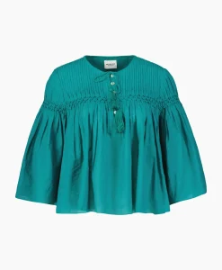 Marant Etoile Blouse Axeliana-Ge Groen^Marant Étoile Outlet
