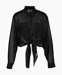Marant Etoile Blouse Nath-Gb Zwart^Marant Étoile New