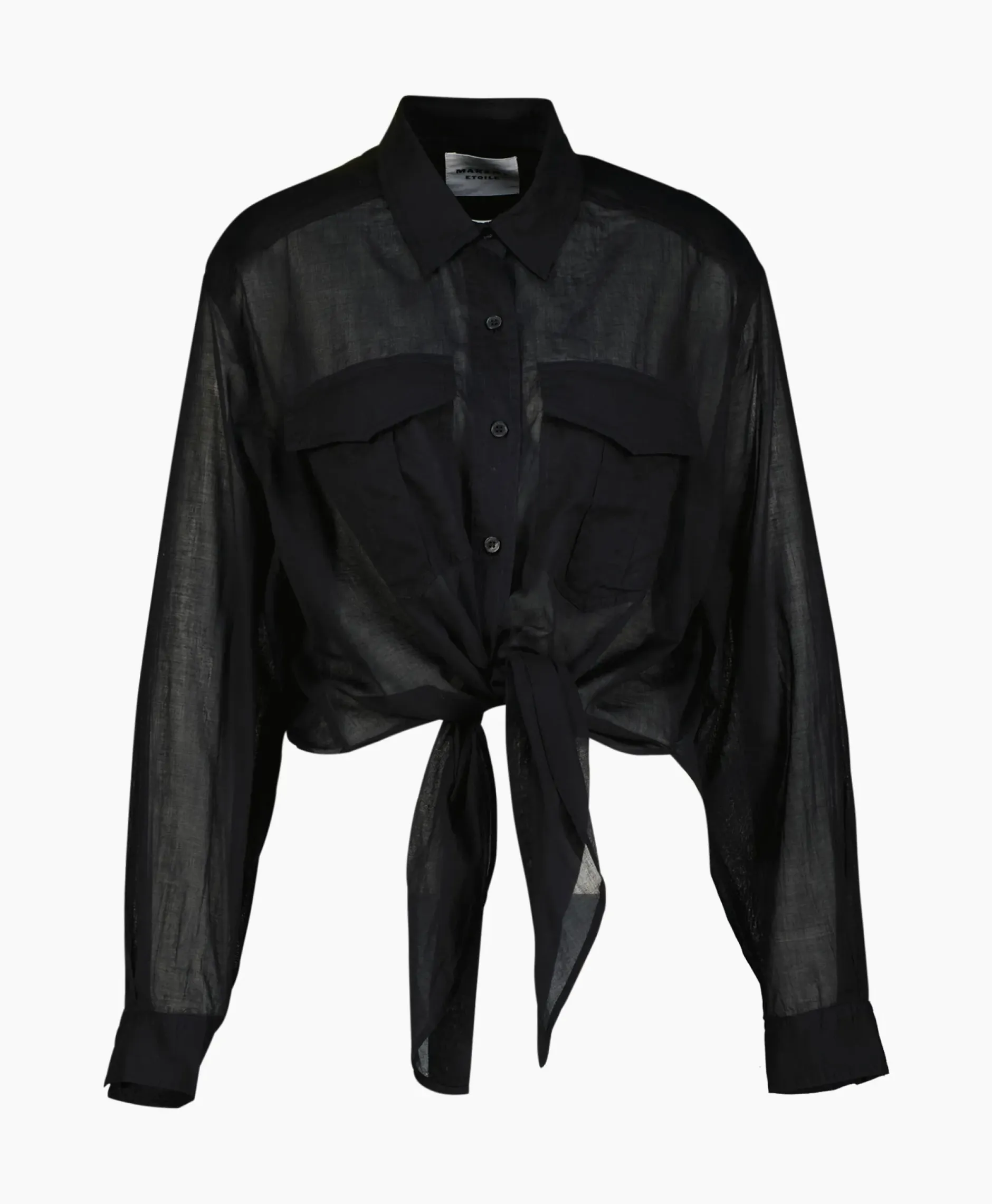 Marant Etoile Blouse Nath-Gb Zwart^Marant Étoile New