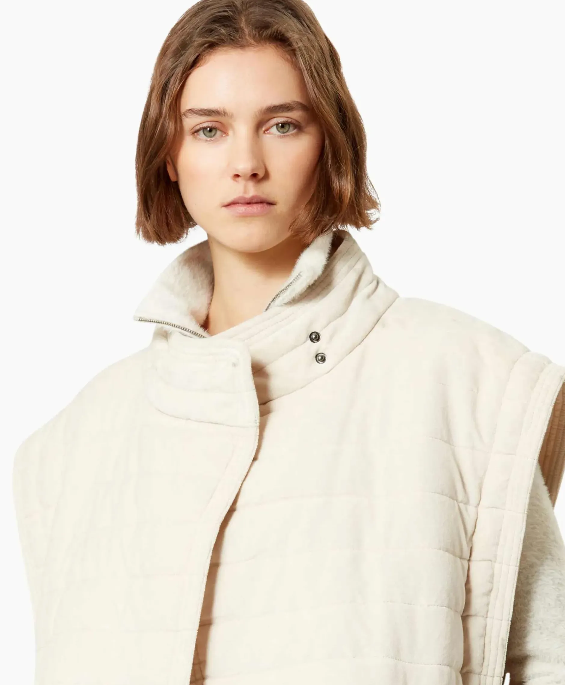 Marant Etoile Jas Areta-Ga Ecru^Marant Étoile Sale