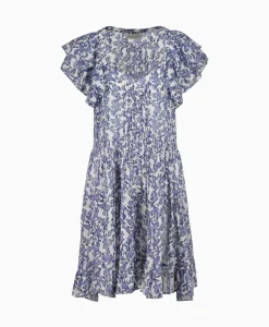 Marant Etoile Jurk Godrana Dress Blauw^Marant Étoile Online
