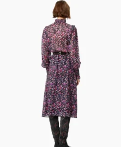 Marant Etoile Maxi Jurk Galoa-Ga Blauw^Marant Étoile Clearance