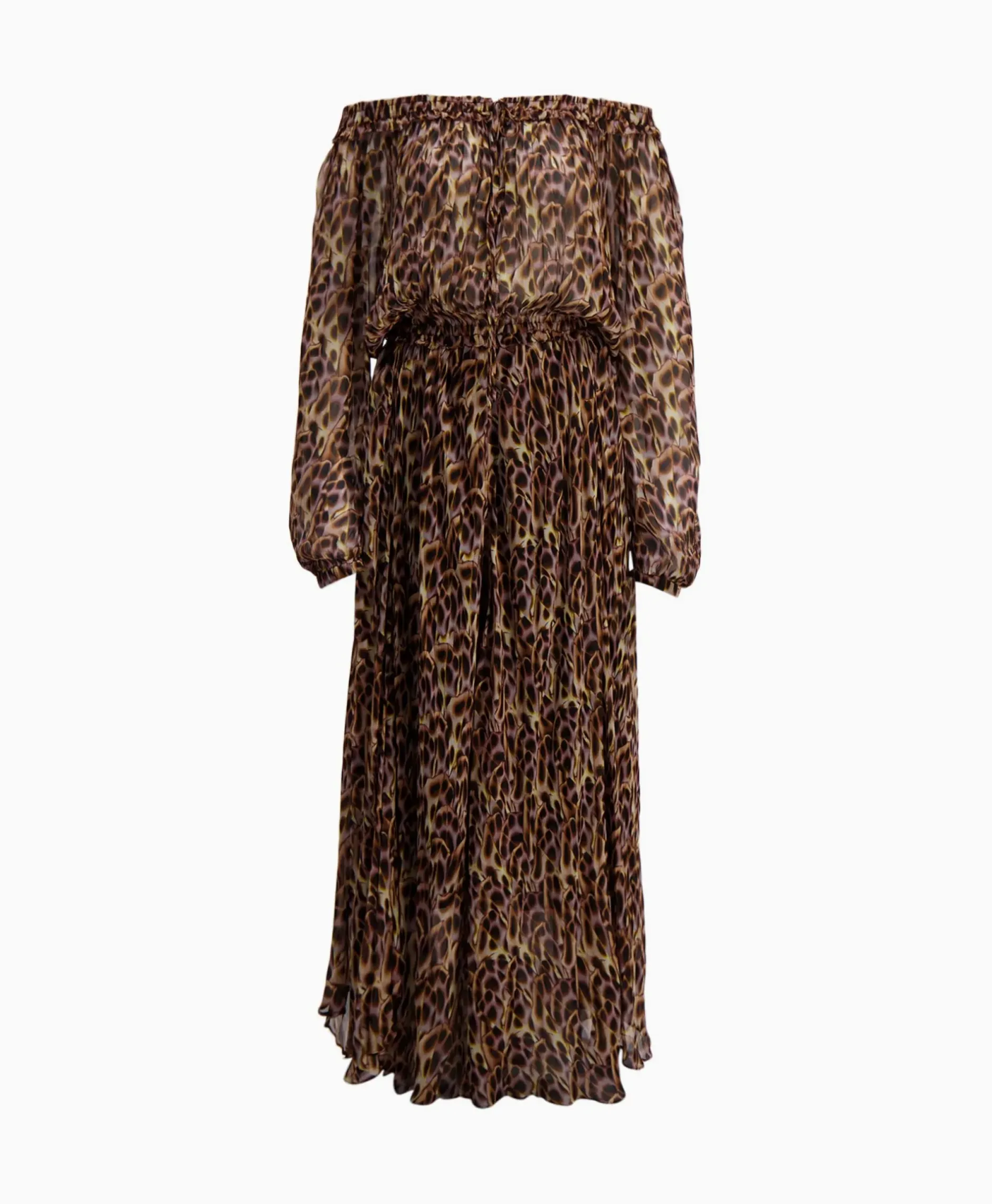 Marant Etoile Maxi Jurk Volga-Gc Oker^Marant Étoile New