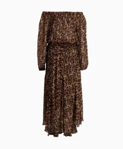 Marant Etoile Maxi Jurk Volga-Gc Oker^Marant Étoile New