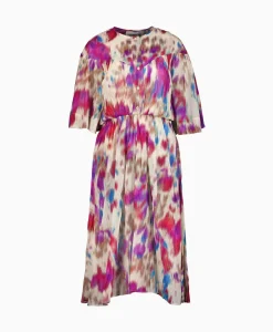 Marant Etoile Midi Jurk Maggy-Gb Beige^Marant Étoile Sale