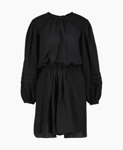 Marant Etoile Mini Jurk Ladjo-Gb Zwart^Marant Étoile Sale