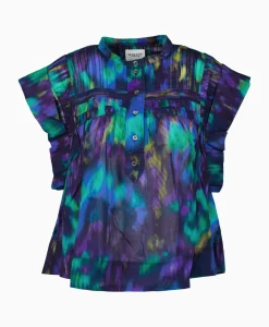 Marant Etoile Top Leaza-Gb Blauw^Marant Étoile Hot