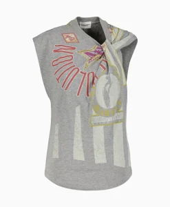Marant Etoile T-Shirt Korte Mouw Nayda-Gb Grijs^Marant Étoile