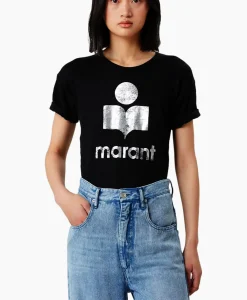Marant Etoile T-Shirt Korte Mouw Koldi-Gc Zwart^Marant Étoile Outlet