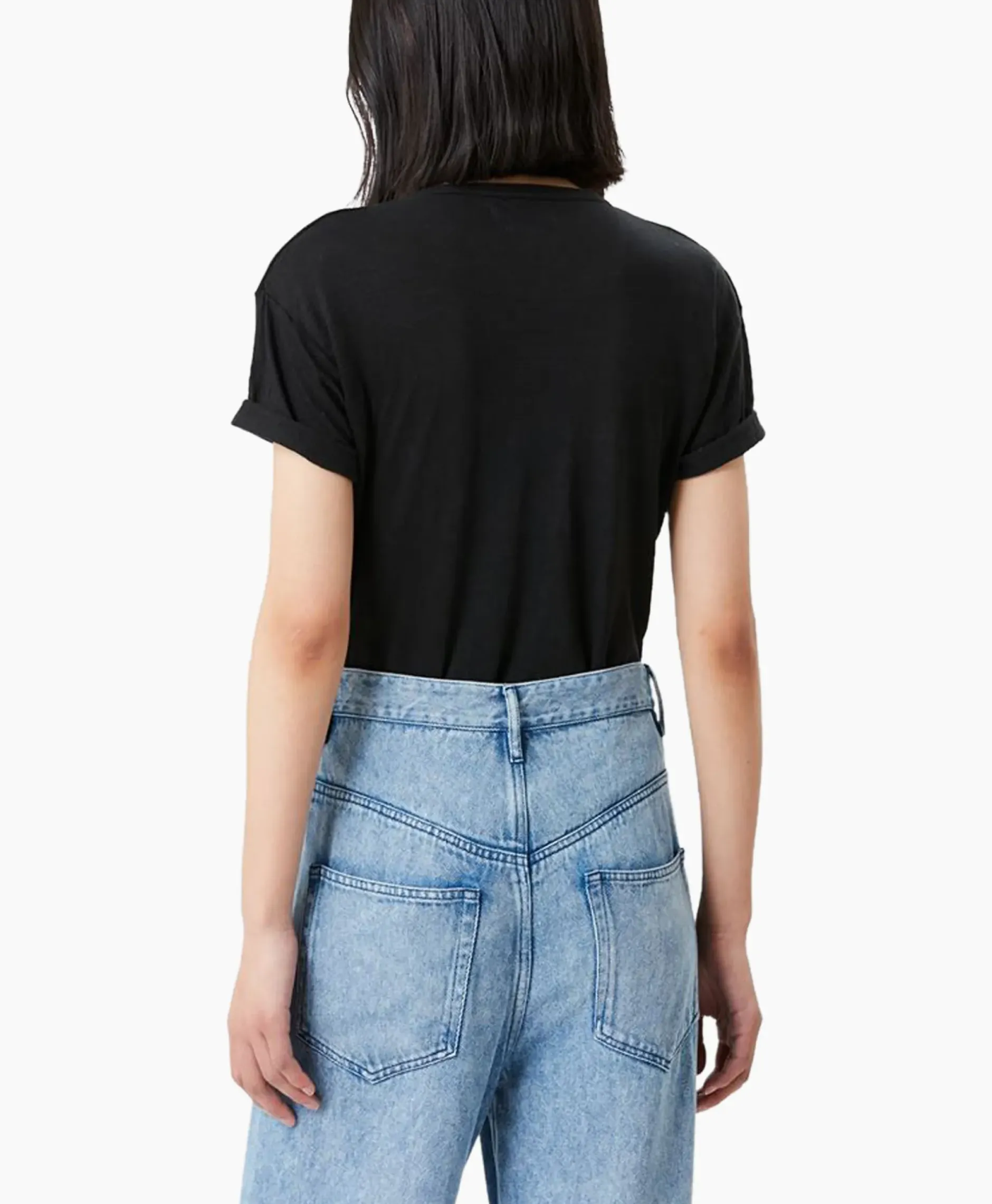 Marant Etoile T-Shirt Korte Mouw Koldi-Gc Zwart^Marant Étoile Outlet